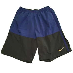 D290 PANTALONCINO SPORTIVO UOMO NIKE DRI-FIT BLU CON COULISSE UK S W30 - Foto 1 di 3