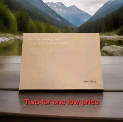 Two - innisfree Beauty Eco-Friendly and Organic Cotton Towel - Изображение 1 из 2