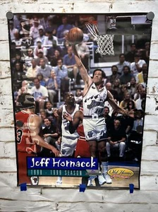 Jeff Hornacek 1998–99 Utah Jazz Silver Anniversary Poster 19"x25" Vintage NBA - Picture 1 of 8