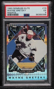 1993-94 Donruss Elite Series /10000 Wayne Gretzky #10 PSA 5 HOF