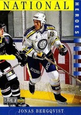 1997-98 Swedish Collectors Choice #202 Jonas Bergqvist