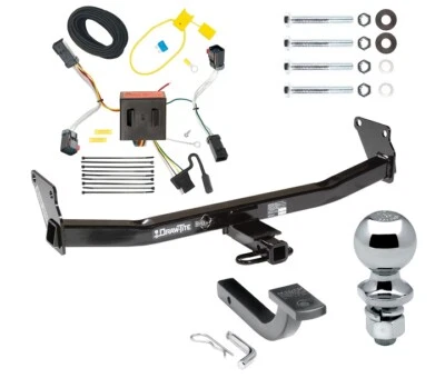 Trailer Tow Hitch For 11-17 Jeep Compass Old Body Style w/ Wiring and 2" Ball - Image 1 of 4