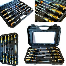 KIT SET 10 CACCIAVITE CROCE E TAGLIO IMPATTO PUNTE MAGNETICHE HOTECHE