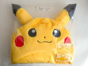 Fluffy Blanket Pokemon Center Original Japan Pikachu Blanket New Authentic - Picture 1 of 8