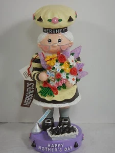 2002 Hershey's Chocolate Happy Mothers Day Urlaub Figur Blumenstrauß - NEU - Bild 1 von 8