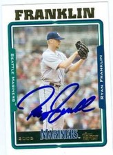 Ryan Franklin autographed Baseball Card (Seattle Mariners) 2005 Topps #67