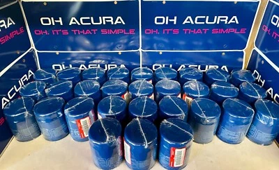 PAQUETE DE (30) FILTROS DE ACEITE GENUINO ACURA/HONDA PARTE # 15400-PLM-A02 Foto 1 de 4