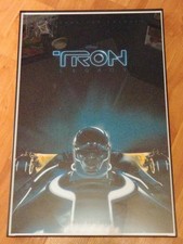 Disney Tron Legacy Teaser Poster 11x17 Framed Great Condition
