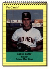 1991 Toledo Mud Hens ProCards #1930 Randy Nosek