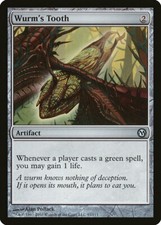 4 Wurm's Tooth 4x x4 - LP - Duels of the Planeswalkers - SPARROW MAGIC
