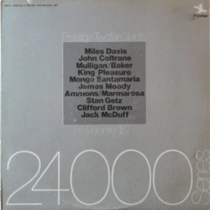 Prestige Twofer Giants Vol II 2LP Miles Davis John Coltrane Gerry Mulligan  1972 - Picture 1 of 5