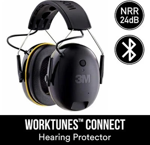 Wireless Noise-Canceling Ear Protectors for Workshops & Mowing Bluetooth & Mic S - Picture 1 of 7