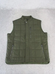 Banana Republic Vest Mens Large Green Puffer - Picture 1 of 8
