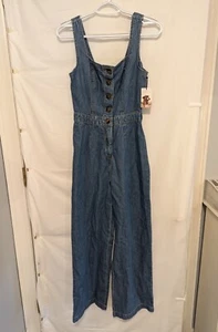 ADORABLE Denim Jumpsuit/ Sincerely Jules/ Size S/New!!! - Picture 1 of 8