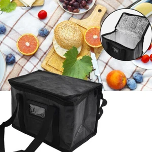 Food Delivery Insulated Bags Large Pizza Takeaway Thermal Warm Cold Bag Ruck Hot - Picture 1 of 17