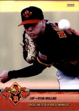 2010 Rochester Red Wings Choice #15 Ryan Mullins Nashville Tennessee TN Card