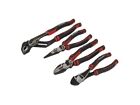 Sealey High Leverage Pliers Set With Finely Ground Polished Heads 4 Pcs AK8378