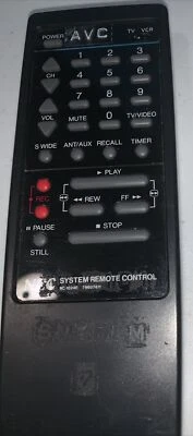 Mando a distancia NEC RC-1024E TV/VCR vintage negro OEM original 79607611 - PROBADO Foto 1 de 4