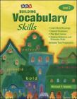 Building Vocabulary Skills A(C) - Student Edition - Level By Michael Graves