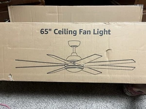 “Reduced Price”65 inch Ceiling Fan LED Light Fanlappro - Picture 1 of 4