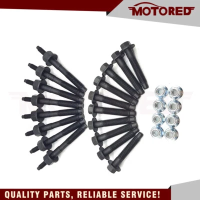 Exhaust Manifold Bolt & Stud Kit For 2003-2008 Dodge Durango Ram 1500 03211 2PCS Foto 1 de 4