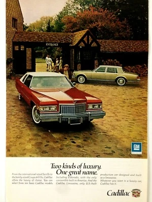 1975 Cadillac Print Ad  - Image 1 of 2