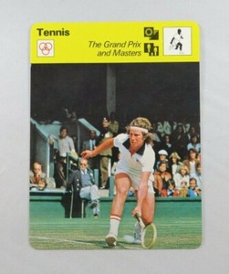 JOHN MCENROE 1979 SPORTSCASTER ROOKIE CARD #102-21