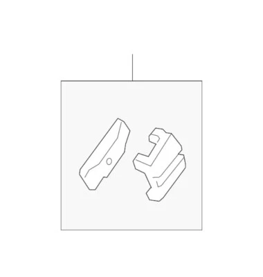 Decoración delantera genuina Honda Clip B 91519-SCV-A01 Foto 1 de 2