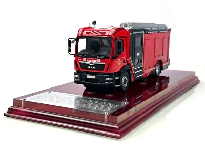 1:43 JAPAN MORITA MAN City Multifunctional  Fire Truck TGM 18.290 model Resin - Image 1 of 4