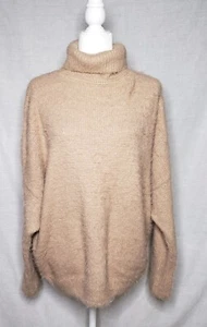 NWT Express Dolman Sleeve Alpaca Blend Beige Women's Sweater Super Soft Sz Med. - Picture 1 of 10