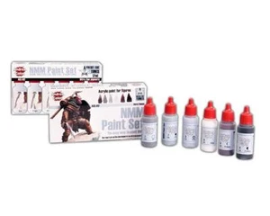 ANDREA COLOR: NMM Paint Set (Non Metallic Metal) Steel / Set Pittura Metallo non - Picture 1 of 1