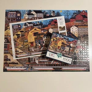100% COMP. BUFFALO CHARLES WYSOCKI 1000 PIECE PUZZLE-THE BOSTONIAN - Picture 1 of 7
