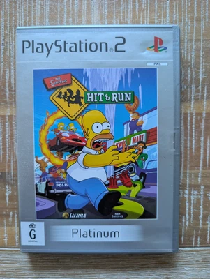 The Simpsons Hit & Run Playstation 2 PS2 Includes Manual Pal Perfect Condition - Image 1 of 4