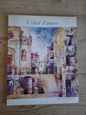 L'elisir d'amore - Souvenir Brochure - Gala Performance, Royal Opera House 1975 - Image 1 of 4