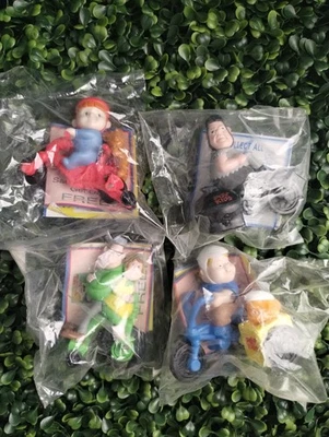 Vintage Hardee's JITB Life With Louie Toys Full Set Brand New Sealed Bags NOS - Image 1 of 4
