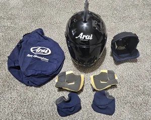 arai helmet Quantum X XS Black - Picture 1 of 7