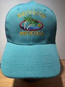 Mütze Sayulita Nayarit Mexiko verstellbarer Riemen blau - Bild 1 von 7
