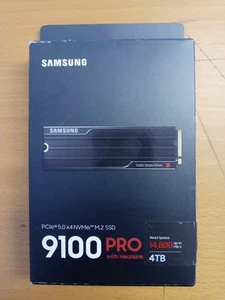 Samsung 9100 PRO con disipador térmico 4 TB SSD PCIe 5.0 NVMe M.2 - 14800 MB/s MZ-VAP4TOCW - Imagen 1 de 3