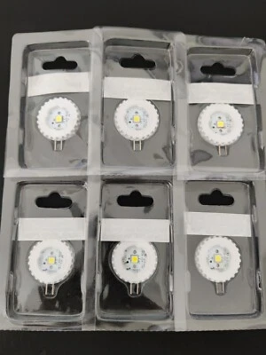 6 X G4 LED Bulb 12v Nichia 1.5W =20W Capsule Undercabinet Light Cool White 5500k - Image 1 of 4