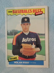 BASEBALL CARD 1986 NOLAN RYAN #30 - Picture 1 of 2