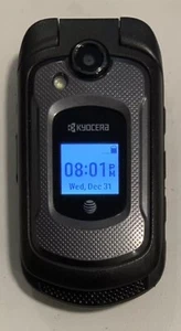 TESTED AT&T GSM UNLOCKED 4G LTE KYOCERA DuraXE E4710 8GB RUGGED FLIP PHONE - Afbeelding 1 van 5