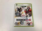 Madden NFL 10 Xbox 360 Good Condition Tested