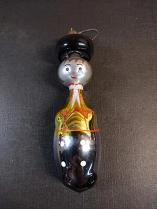 Vintage MCM De Carlini Italienisches Glas? Mundgeblasener Christbaumschmuck 5,5 Zoll - Bild 1 von 6