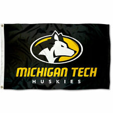 MTU Huskies NCAA Flag Tailgating Banner