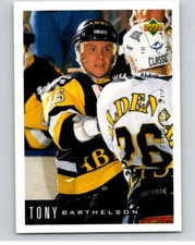 1995-96 Swedish Upper Deck #6 Tony Barthelson  V80008