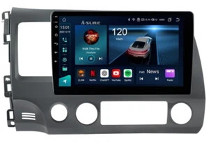 ASURE 10.1 " Car Stereo GPS Navigation Unit for Honda Civic VIII 2006-2011 - Picture 1 of 3