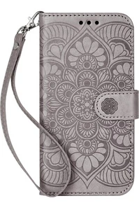 For iPhone 13 Wallet Case, [Stand Feature] Protective PU Leather Flip Cover - Picture 1 of 7