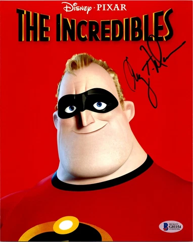 Craig T. Nelson "Mr. Incredible" Autographed 8x10 Photo Beckett Authentication Cover