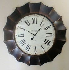 Baldauf Oversized 30" Wall Clock Excellent Condition