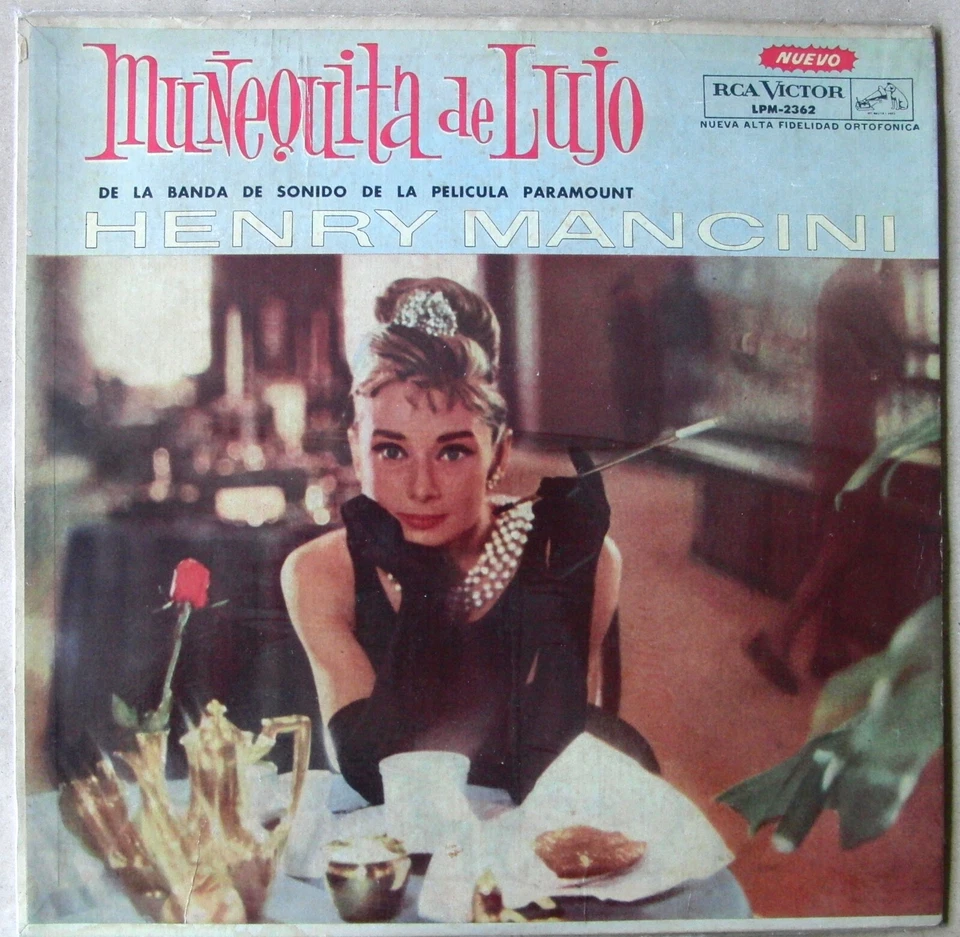 AUDREY HEPBURN Breakfast At Tiffany's OST Top Rare ED. LP 1961 Muñequita de Lujo - Image 1 of 4